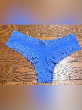 Victoria's Secret Women's Cobalt Blue Cheeky Panty Size XL NWT